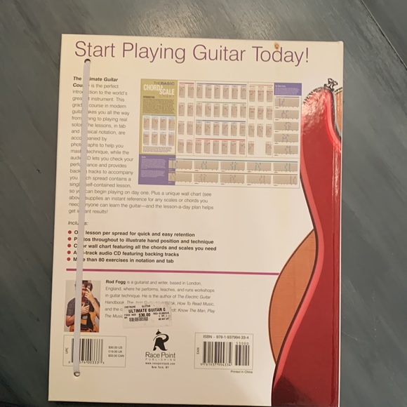 NWT Guitar Lesson Book - Picture 6 of 8